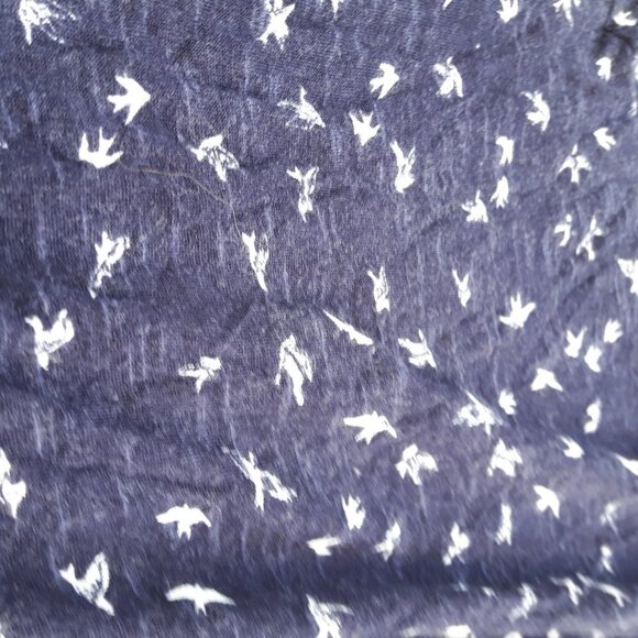 AGENDA Front Tie Birds in Flight Blouse Large - Picture 4 of 4